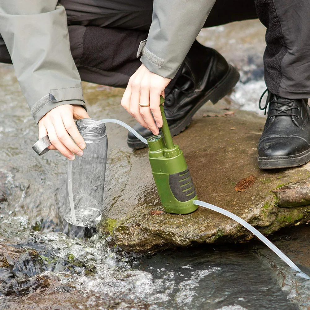 Min 5000L Outdoor Portable Water filter Safety Emergency Water Purifier Personal Filtration Outdoor Activities Water Filter Min 5000L Outdoor Portable Water filter Safety Emergency Water Purifier Personal Filtration Outdoor Activities Water Filter