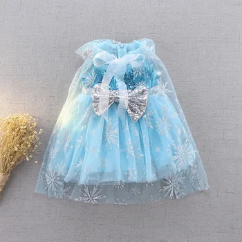 Fashion Summer Dress Girl Clothes Elsa Cosplay Party Dress Infant Girl Fantasy Girls Princess Dress Children Suit 2 3 4 5 6 Age
Fashion Summer Dress Girl Clothes Elsa Cosplay Party Dress Infant Girl Fantasy Girls Princess Dress Children Suit 2 3 4 5 6 Age