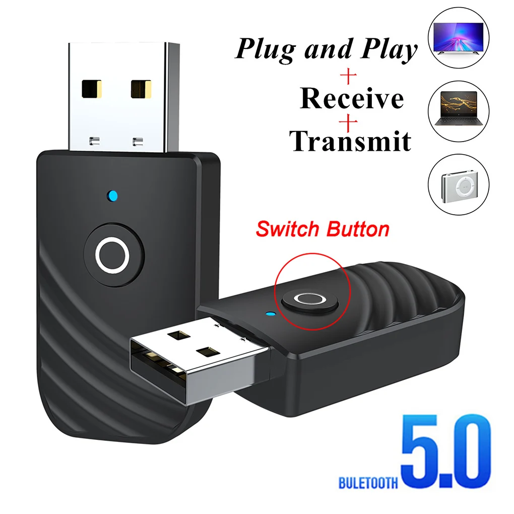 3-in-1 Bluetooth Audio Adapter Computer Earphone Speaker USB Wireless Audio Transmitter Receiver
3-in-1 Bluetooth Audio Adapter Computer Earphone Speaker USB Wireless Audio Transmitter Receiver