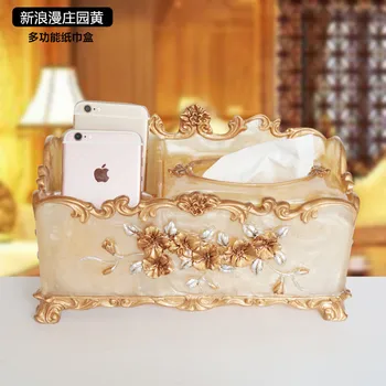 Creative European Multifunctional Paper Towel Box High-end Household Paper Drawing Box Living Room Paper Drawing Box Remote Cont
Creative European Multifunctional Paper Towel Box High-end Household Paper Drawing Box Living Room Paper Drawing Box Remote Cont