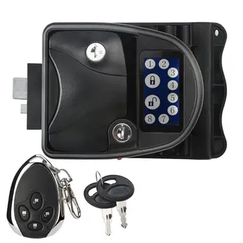 Touch Screen RV Keyless Handle Door Lock for Camper Trailer Latch with Keypad & Fob 20m Wireless Remote Control Metal Backplane
Touch Screen RV Keyless Handle Door Lock for Camper Trailer Latch with Keypad & Fob 20m Wireless Remote Control Metal Backplane