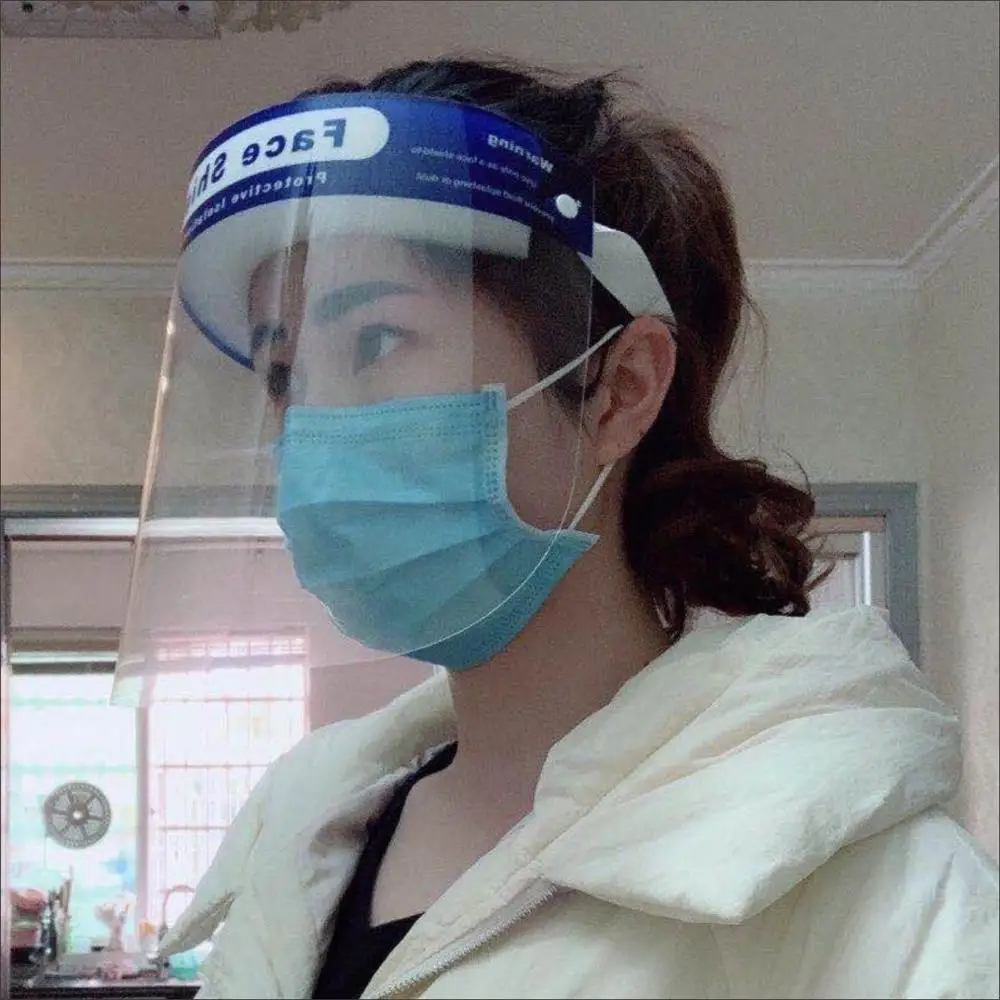 2pcs Face Shield Protective Isolation Mask Transparent anti Virus Dust Face Mask Shield Visor Eye Protection Safety Work Guard
2pcs Face Shield Protective Isolation Mask Transparent anti Virus Dust Face Mask Shield Visor Eye Protection Safety Work Guard