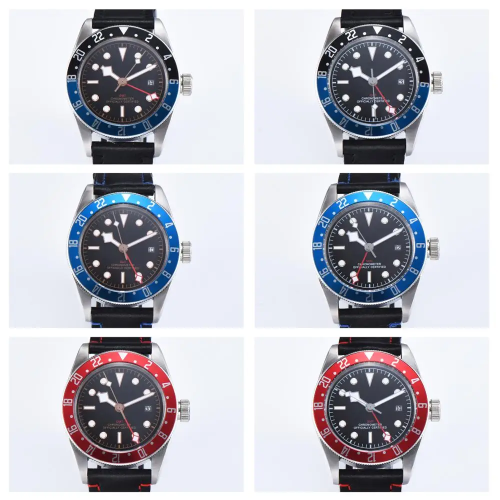 41MM Corgeut Luxury top Brand Watch Mechanical men Watch sapphire GMT Men Automatic Military Sport calendar Clock Leather D8
41MM Corgeut Luxury top Brand Watch Mechanical men Watch sapphire GMT Men Automatic Military Sport calendar Clock Leather D8