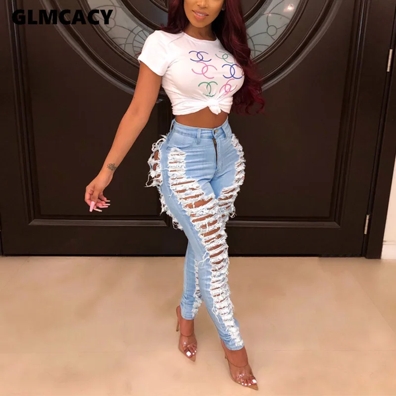 Women Casual Hole High Waist Skinny Pencil Pants Streetwear Solid Zipper Fly Destroyed Ripped Denim Jean Women Trousers
Women Casual Hole High Waist Skinny Pencil Pants Streetwear Solid Zipper Fly Destroyed Ripped Denim Jean Women Trousers