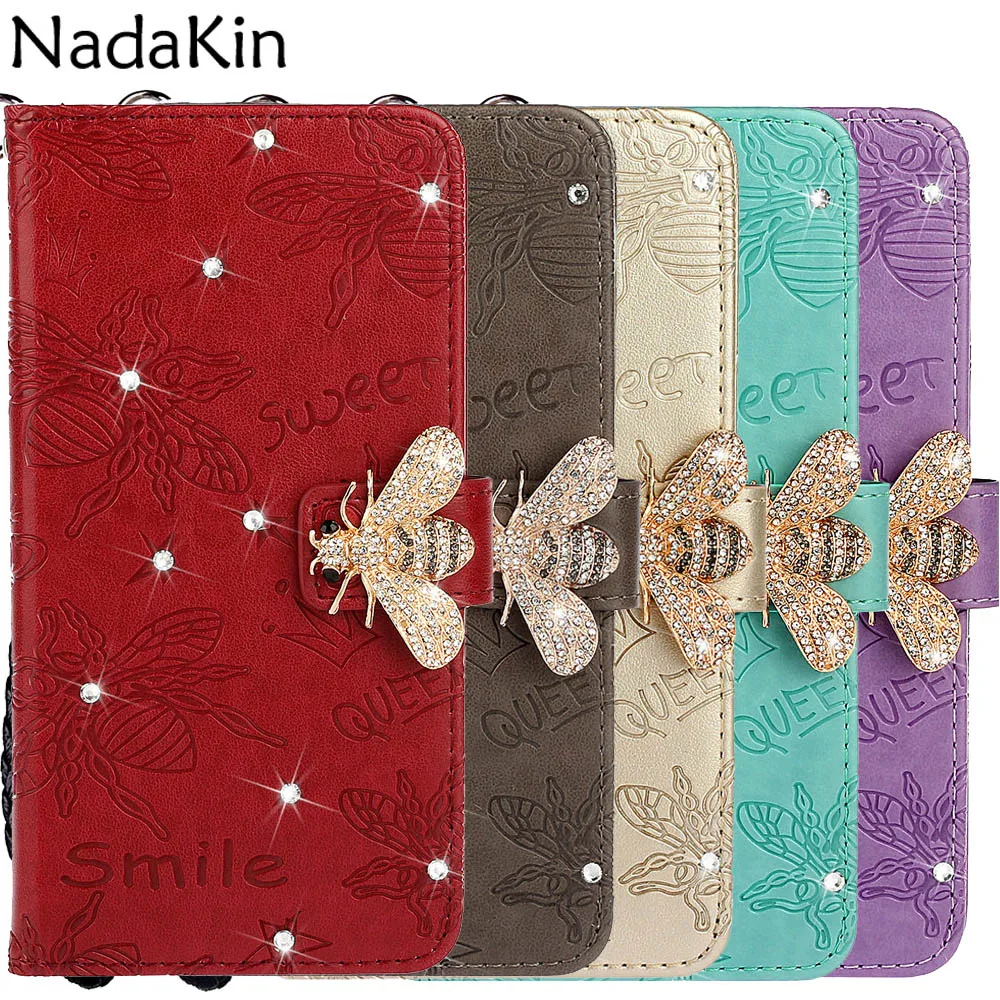 Bee Rhinestone Diamond Book Case Cover for Samsung Galaxy S10E S10 S9 Note 10 Plus Note 9 Luxury Flip Glitter Shell
Bee Rhinestone Diamond Book Case Cover for Samsung Galaxy S10E S10 S9 Note 10 Plus Note 9 Luxury Flip Glitter Shell