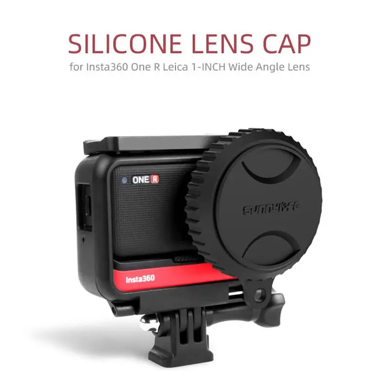 Силиконовая Защитная крышка для объектива Insta 360 One R Leica однодюймовый