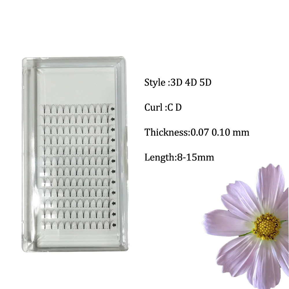 Russian Volume Premade Fans Eyelash Professional Eyelash Extensions 3D 4D 5D C D Curl Faux Mink Individual Lashes
Russian Volume Premade Fans Eyelash Professional Eyelash Extensions 3D 4D 5D C D Curl Faux Mink Individual Lashes