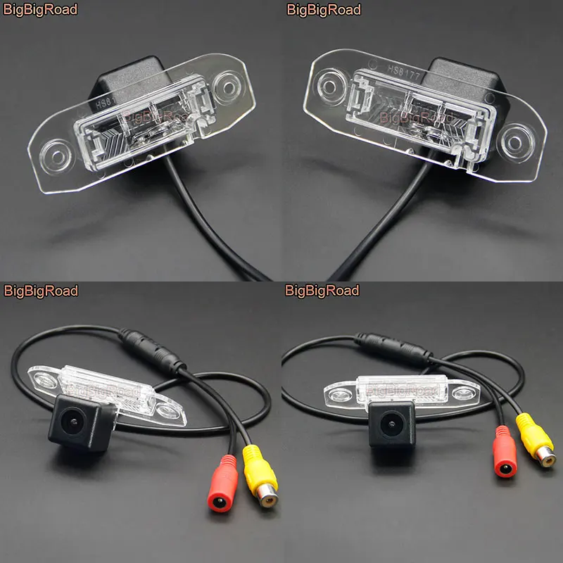 BigBigRoad для Volvo XC60 XC 60 2008-2014 XC90 90 2007-2014/V50 2004-2015 Автомобильная HD камера заднего вида