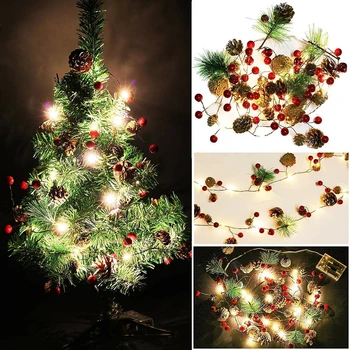 2M 20 LED Christmas Light String Red Bead Fairy Holiday Light Battery Box Christmas Tree Shop Window Hotel Home Decoration
2M 20 LED Christmas Light String Red Bead Fairy Holiday Light Battery Box Christmas Tree Shop Window Hotel Home Decoration