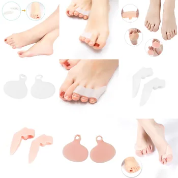 1Pair Silicone Toes Separator Bunion Bone Ectropion Adjuster Toes Outer Appliance Foot Care Hallux Valgus Corrector Anti-Corns
1Pair Silicone Toes Separator Bunion Bone Ectropion Adjuster Toes Outer Appliance Foot Care Hallux Valgus Corrector Anti-Corns