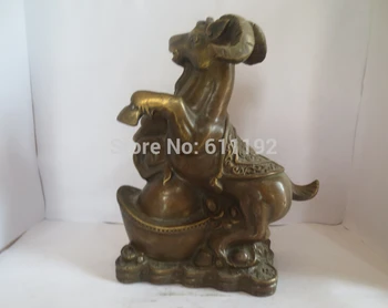 Hand carved brass Home decoration FengShui sheep sculpture,Lucky animal statue Metal crafts
Hand carved brass Home decoration FengShui sheep sculpture,Lucky animal statue Metal crafts