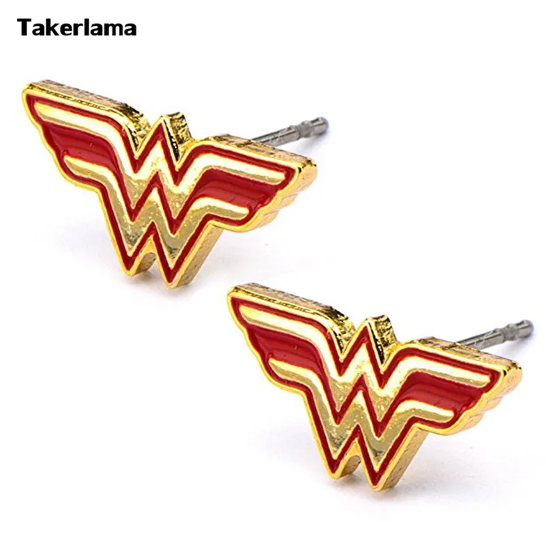 2pcs/pair Comics Wonder Girl Female Cosplay Stud Earrings Red & Gold Tone Cosplay Accessories
2pcs/pair Comics Wonder Girl Female Cosplay Stud Earrings Red & Gold Tone Cosplay Accessories