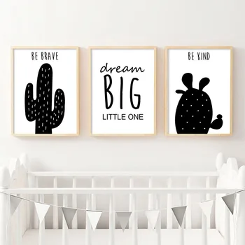 Black White Cactus Canvas Posters Minimalist Nursery Wall Art Print Cartoon Painting Nordic Kids Decoration Pictures Room Decor
Black White Cactus Canvas Posters Minimalist Nursery Wall Art Print Cartoon Painting Nordic Kids Decoration Pictures Room Decor
