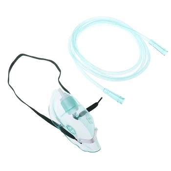 Disposable Adult Oxygen Mask with Tube Disposable Face Mask Shield Nebulizer Conduit
Disposable Adult Oxygen Mask with Tube Disposable Face Mask Shield Nebulizer Conduit