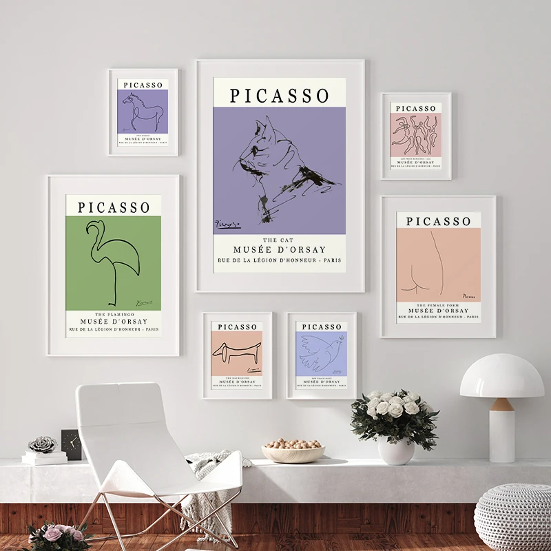 Famous Pablo Picasso Abstract Painting Canvas Posters And Prints Wall Art Picture Exhibition For Living Room Modern Home Decor
Famous Pablo Picasso Abstract Painting Canvas Posters And Prints Wall Art Picture Exhibition For Living Room Modern Home Decor