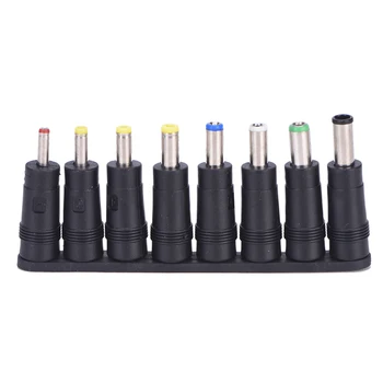 8pcs Universal Laptop Charger Adapter Angled InterchangeableTips Notebook Power Adapter Socket Plug Connector For Computers
8pcs Universal Laptop Charger Adapter Angled InterchangeableTips Notebook Power Adapter Socket Plug Connector For Computers