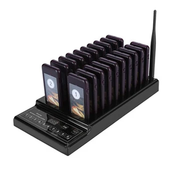 SU-68Z Wireless Pager Guest Paging System 999-Channel with 20 Receivers Pager System for Restaurant Waiter Calling System-US Plu
SU-68Z Wireless Pager Guest Paging System 999-Channel with 20 Receivers Pager System for Restaurant Waiter Calling System-US Plu