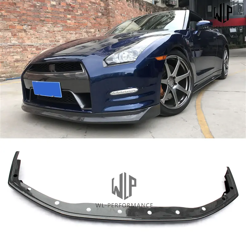 GTR R35 High quality Carbon fiber front bumper lip Car styling For Nissan GTR GT-R R35 car body kit 08-13
GTR R35 High quality Carbon fiber front bumper lip Car styling For Nissan GTR GT-R R35 car body kit 08-13