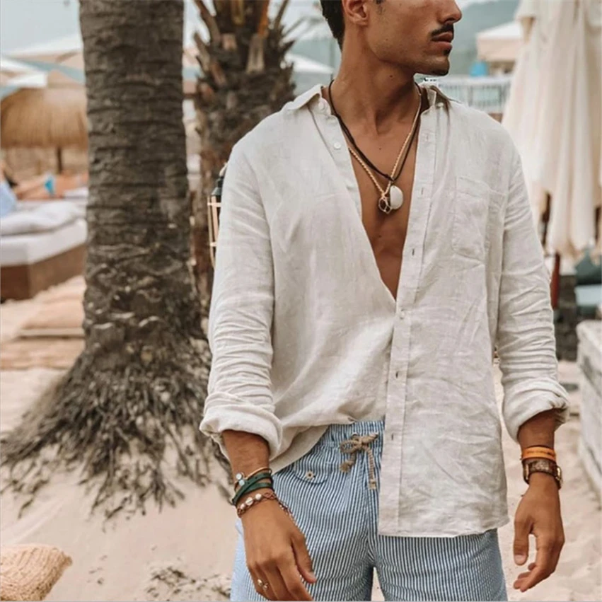 Halloween Cosplay Costumes Medieval Men Clothing New Loose Long-sleeved Button Streetwear Cotton Linen Shirt Carnival Party
Halloween Cosplay Costumes Medieval Men Clothing New Loose Long-sleeved Button Streetwear Cotton Linen Shirt Carnival Party