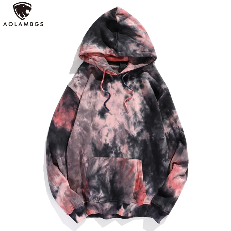 Aolamegs Fashion Hoodies Men Women Tie-dyed Hooded Sweatshirts Autumn Winter Harajuku Pullovers Oversized High Street Hoodies
Aolamegs Fashion Hoodies Men Women Tie-dyed Hooded Sweatshirts Autumn Winter Harajuku Pullovers Oversized High Street Hoodies
