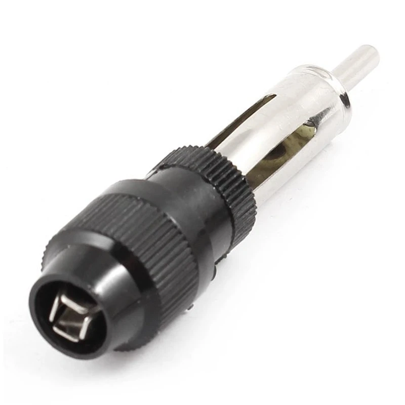 2pcs Auto Car Radio AM/FM Antenna Adapter Male Plug Connector Black | Автомобили и мотоциклы