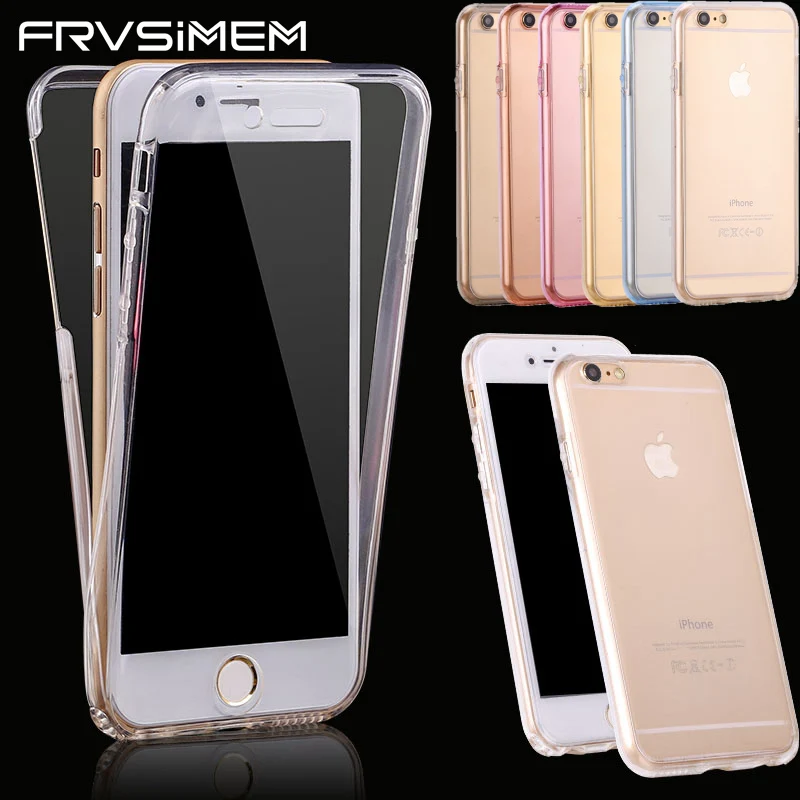 360 Degree ShockProof Soft Case For iphone XS 11 Pro MAX XR X 7 8 6 6s Plus 5 5s SE Full Body Cover Front + Rear Full Coverage
360 Degree ShockProof Soft Case For iphone XS 11 Pro MAX XR X 7 8 6 6s Plus 5 5s SE Full Body Cover Front + Rear Full Coverage
