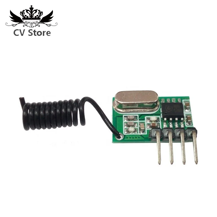 315/433MHz Superheterodyne Universal RF Remote Control Receiver Module Wireless Automotive General Purpose
315/433MHz Superheterodyne Universal RF Remote Control Receiver Module Wireless Automotive General Purpose