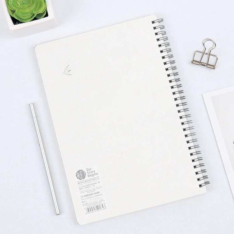 B5 creative student notebook 68 sheets Spiral book coil Notebook To-Do Lined Diary Journal Memo Office and School Supplies
B5 creative student notebook 68 sheets Spiral book coil Notebook To-Do Lined Diary Journal Memo Office and School Supplies
