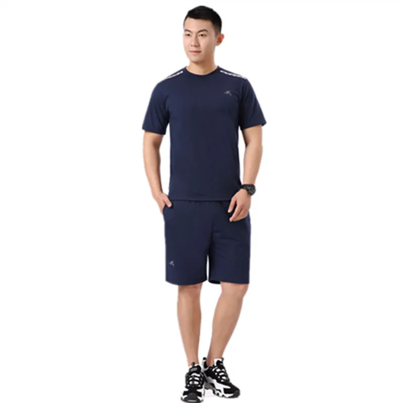 Sports Set Men's Summer Short-sleeved Men Leisure Set Middle-aged Aunt Daddy Clothes Half Sleeve Two-Piece Set Jogging Suits
Sports Set Men's Summer Short-sleeved Men Leisure Set Middle-aged Aunt Daddy Clothes Half Sleeve Two-Piece Set Jogging Suits