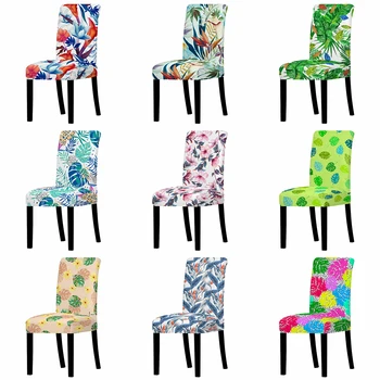 Tropical Leaf Universal Chair Covers Spandex Elastic Dining Chair Cover Restaurant Stretch Chair Seat Protector Case
Tropical Leaf Universal Chair Covers Spandex Elastic Dining Chair Cover Restaurant Stretch Chair Seat Protector Case