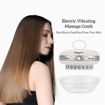 Far infrared Head Massager Stress Relief Electric Vibration Scalp Massage Comb EMS Anti-Hair Loss Meridian Comb with Liquid Tank
Far infrared Head Massager Stress Relief Electric Vibration Scalp Massage Comb EMS Anti-Hair Loss Meridian Comb with Liquid Tank