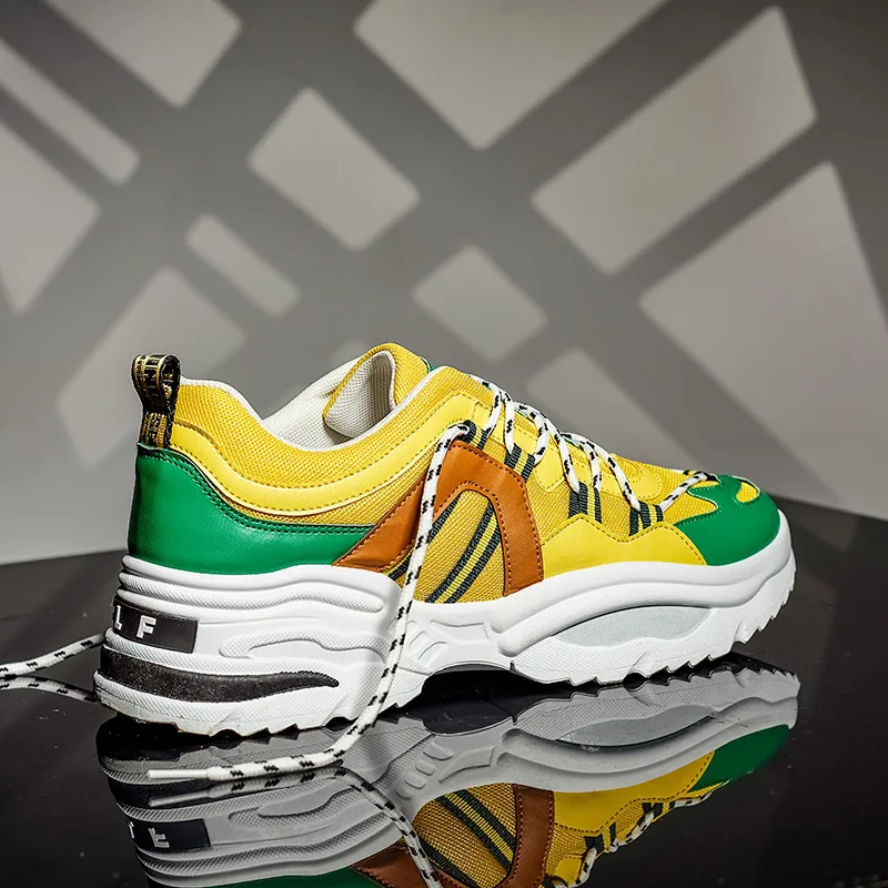 2019 Autumn New Style Thick Bottomed Traffic Lights Breathable Versatile MEN'S SHOES Korean-style Dad Shoes Casual Running Sport
2019 Autumn New Style Thick Bottomed Traffic Lights Breathable Versatile MEN'S SHOES Korean-style Dad Shoes Casual Running Sport