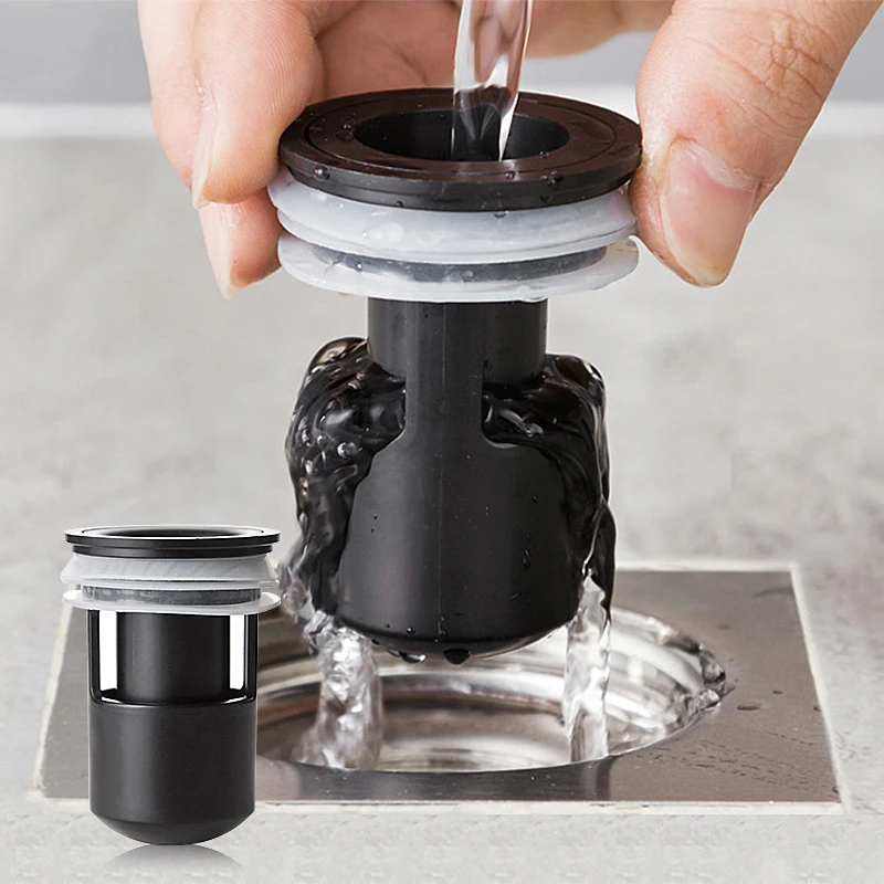 Kitchen Toilet Floor Drain Strainer Cover Silicone Deodorant Insect Proof Drain Core Anti-odor Backflow Filter
Kitchen Toilet Floor Drain Strainer Cover Silicone Deodorant Insect Proof Drain Core Anti-odor Backflow Filter