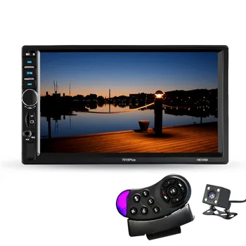 Car Radio 7 HD Autoradio Multimedia Player 2DIN Touch Screen Auto audio Car Stereo MP5 Bluetooth USB TF FM Camera Remote control
Car Radio 7 HD Autoradio Multimedia Player 2DIN Touch Screen Auto audio Car Stereo MP5 Bluetooth USB TF FM Camera Remote control
