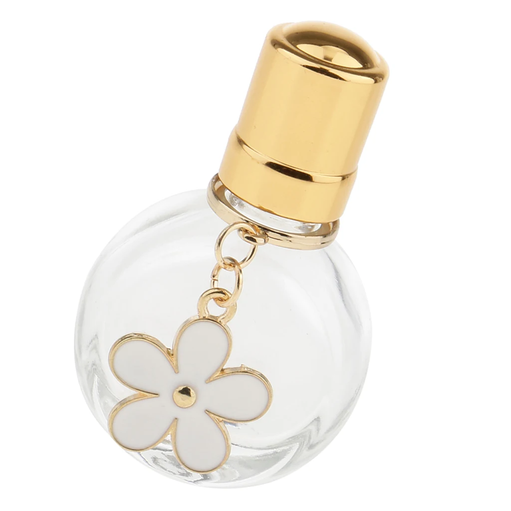 Refillable Glass Perfume Bottle, Empty Roller Bottle Dispenser for Home Decoration, Great Christmas Gifts, 50 ml Refillable Glass Perfume Bottle, Empty Roller Bottle Dispenser for Home Decoration, Great Christmas Gifts, 50 ml