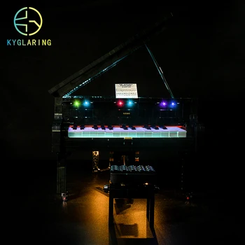 Kyglaring LED Light Up Kit For ideas series 21323 grand piano Building Blocks Lighting Set (The Model Not Included)
Kyglaring LED Light Up Kit For ideas series 21323 grand piano Building Blocks Lighting Set (The Model Not Included)