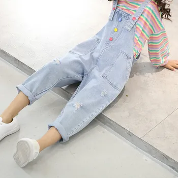 2020 Spring New Style Girls' Overalls Korean-style Large 6-14years old Girls with Holes Jeans Girls High Quality Trousers
2020 Spring New Style Girls' Overalls Korean-style Large 6-14years old Girls with Holes Jeans Girls High Quality Trousers