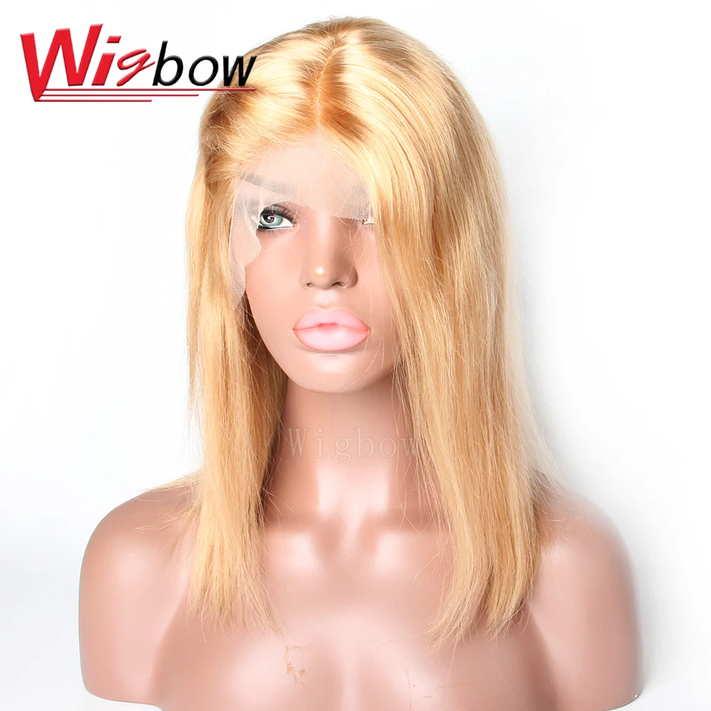 Lace Front Wigs Short Bob Wigs Indian Hair Hair Straight 8-14 inches 27 613# Grey Orange Pre Plucked Baby Hair Wigbow Hair
Lace Front Wigs Short Bob Wigs Indian Hair Hair Straight 8-14 inches 27 613# Grey Orange Pre Plucked Baby Hair Wigbow Hair
