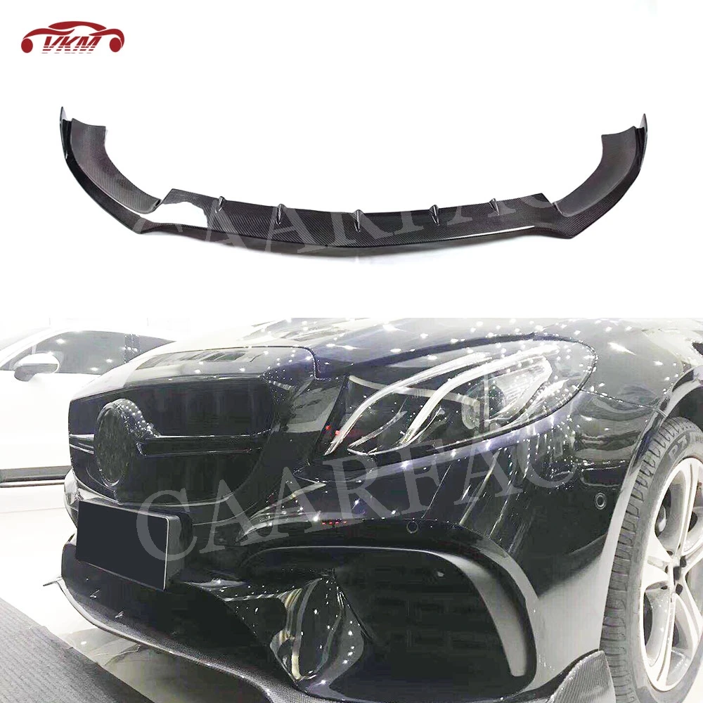 Carbon Fiber/FRP Unpainted Front Bumper Lip Chin Splitters Spoiler for Mercedes Benz E Class W213 E63 AMG 2017 2018 2019
Carbon Fiber/FRP Unpainted Front Bumper Lip Chin Splitters Spoiler for Mercedes Benz E Class W213 E63 AMG 2017 2018 2019