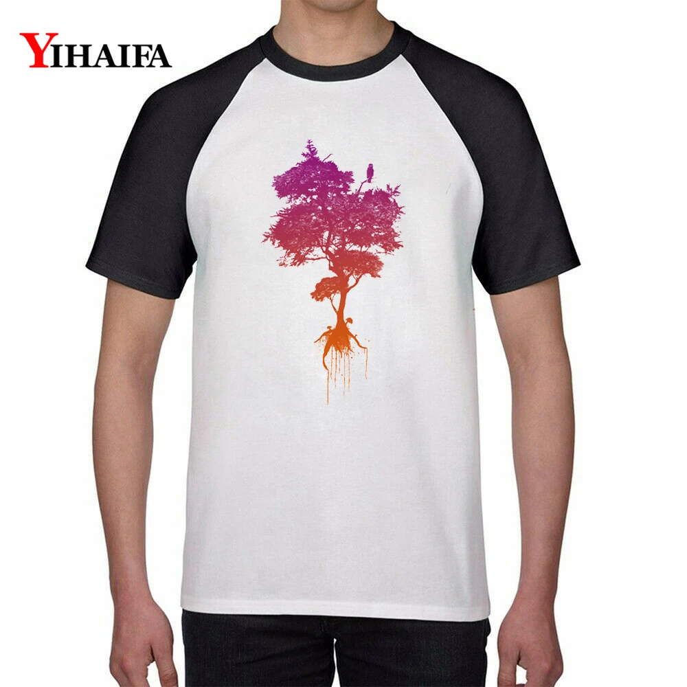 T Shirts Colorful Men Male Gradient Tree like Print Baseball Tee Creative Summer Casual Tops Cotton Unisex Top
T Shirts Colorful Men Male Gradient Tree like Print Baseball Tee Creative Summer Casual Tops Cotton Unisex Top