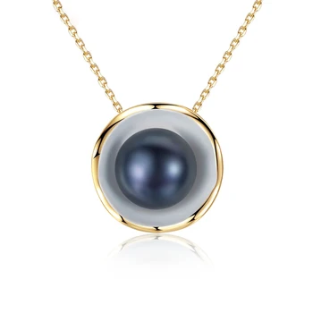 S925 Sterling Silver Freshwater Pearl Pendant Elegant Atmosphere Women's Necklace
S925 Sterling Silver Freshwater Pearl Pendant Elegant Atmosphere Women's Necklace