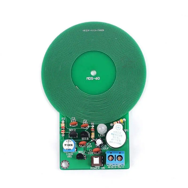 Icstation Less than 60mm Simple Metal Detector,for Assemble Kit DIY Electronic Soldering Practice,Metal Sensor Buzzer Arduino DC
Icstation Less than 60mm Simple Metal Detector,for Assemble Kit DIY Electronic Soldering Practice,Metal Sensor Buzzer Arduino DC