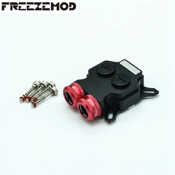 FREEZEMOD VGA-HSC Computer Video Card GPU Core Cover PC Water Cooling Block Suitable For 53mm-62mm Hole Pitch. VGA-HSC
FREEZEMOD VGA-HSC Computer Video Card GPU Core Cover PC Water Cooling Block Suitable For 53mm-62mm Hole Pitch. VGA-HSC