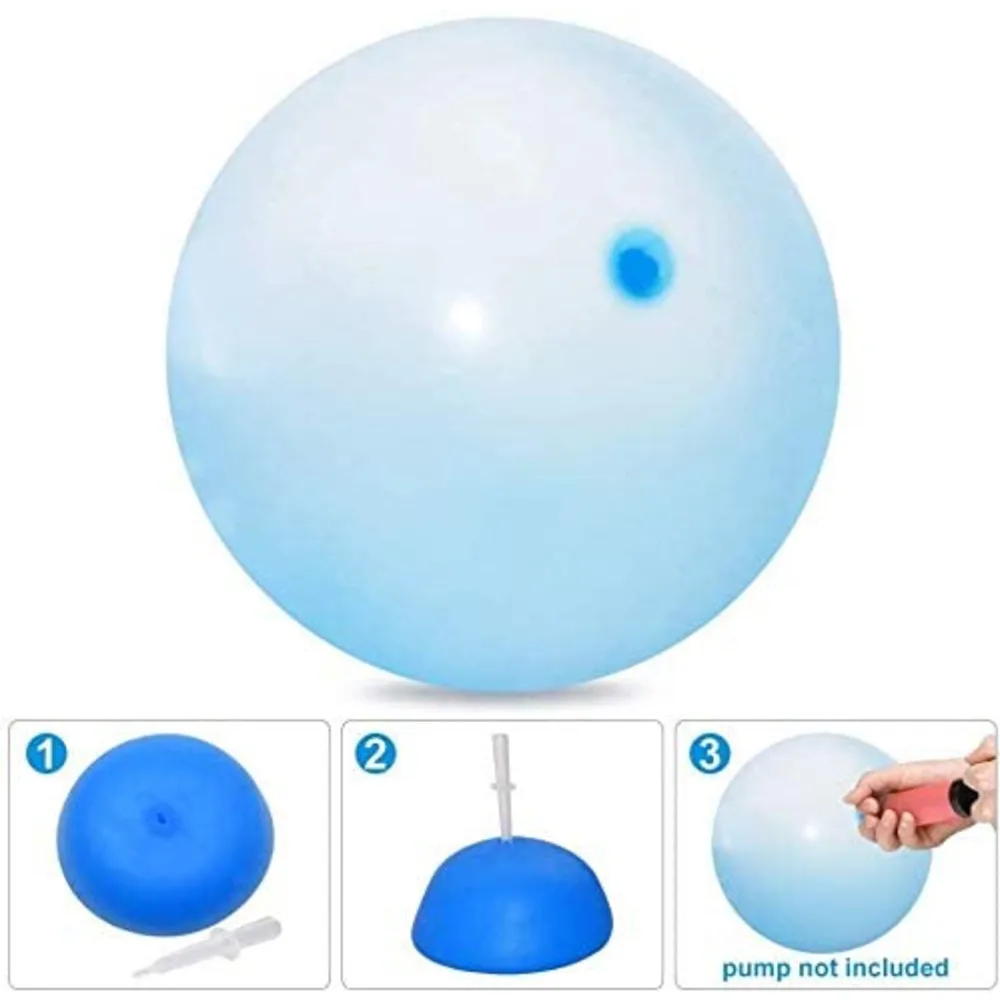 40-70cm Children Outdoor Soft Air Water Filled Bubble Ball Blow Up Balloon Toy Fun Party Game For Kids Inflatable Gift Toys
40-70cm Children Outdoor Soft Air Water Filled Bubble Ball Blow Up Balloon Toy Fun Party Game For Kids Inflatable Gift Toys