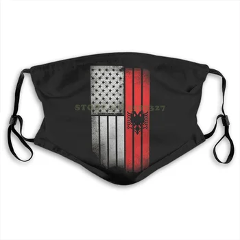 Face Mask Brand Cotton Male Slim Fit Albanian American Flag Usa Albania Flag Washable Half Face For Men Women Ladies Diy Masks
Face Mask Brand Cotton Male Slim Fit Albanian American Flag Usa Albania Flag Washable Half Face For Men Women Ladies Diy Masks