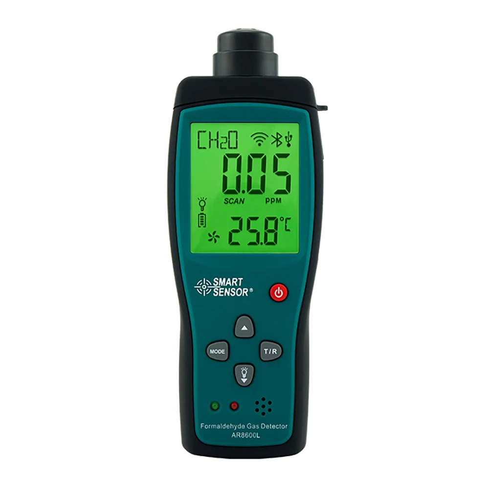 Handheld Gas Monitor formaldehyde Gas Detector Measuring Air Quality Formaldehyde Equipment Testing Sound Light Alarm function
Handheld Gas Monitor formaldehyde Gas Detector Measuring Air Quality Formaldehyde Equipment Testing Sound Light Alarm function