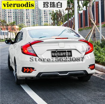 For 2016-2017 Honda Civic Spoiler High Quality ABS Material Car Rear Wing Primer Color Rear Spoiler Spoiler with brake light 
For 2016-2017 Honda Civic Spoiler High Quality ABS Material Car Rear Wing Primer Color Rear Spoiler Spoiler with brake light