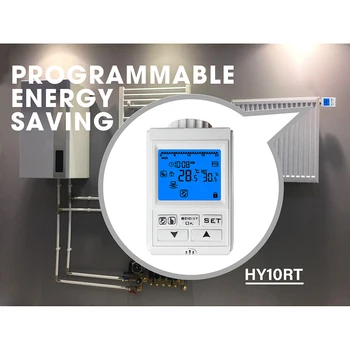 Hy369 Zigbee Radiator Heating Thermostat Valve Actuator for Room Heating System Programmable Thermostat
Hy369 Zigbee Radiator Heating Thermostat Valve Actuator for Room Heating System Programmable Thermostat
