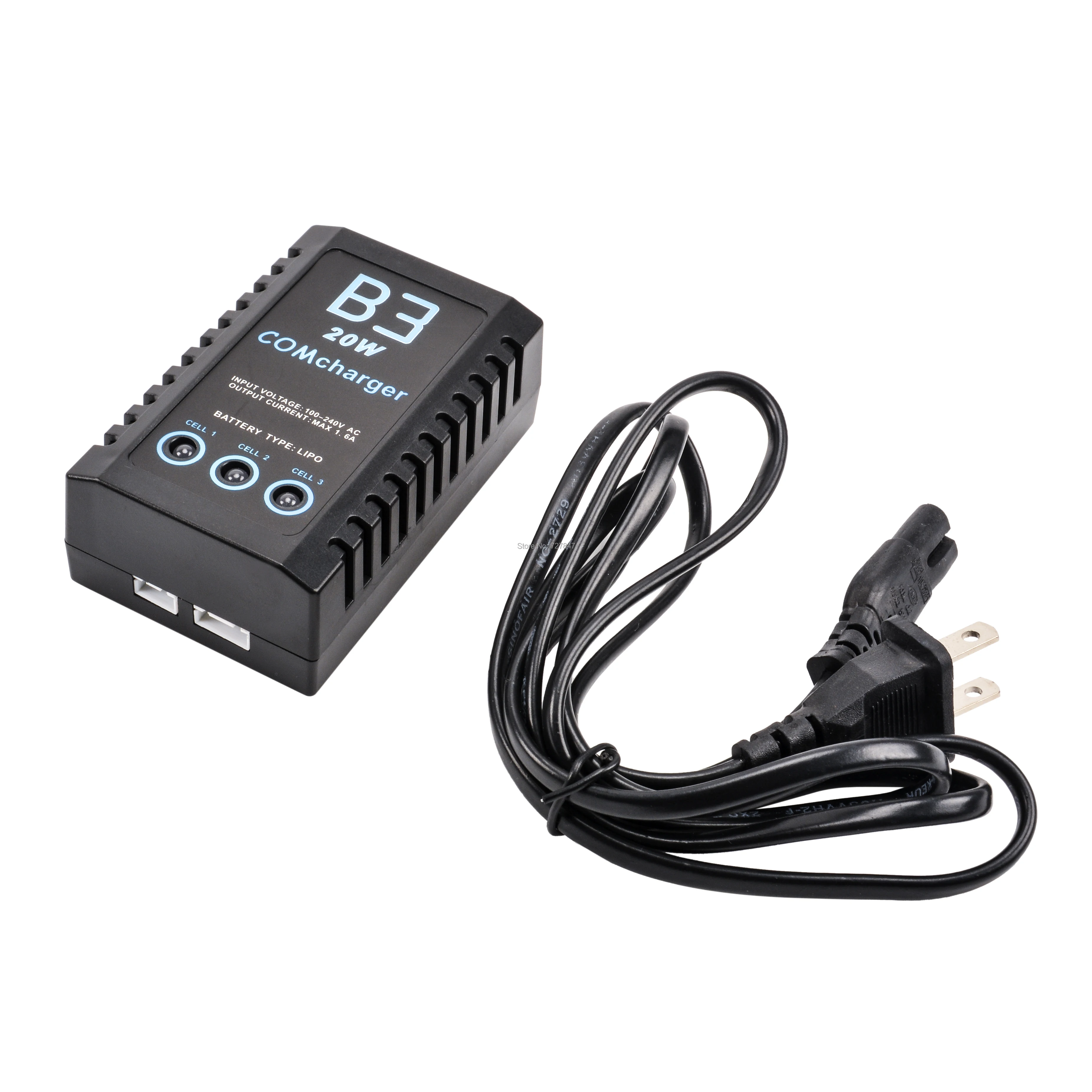 IMAX B3 20W 11.1V 2S- 3S Lipo Battery Balance Charger EU / US Plug for RC Model Aircraft Hobby Multicopter
IMAX B3 20W 11.1V 2S- 3S Lipo Battery Balance Charger EU / US Plug for RC Model Aircraft Hobby Multicopter