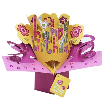 10 Pcs Per Set Creative Birthday Gift Color Printing Three-dimensional Birthday Greeting Card Thank You Card Happy Birthday Card
10 Pcs Per Set Creative Birthday Gift Color Printing Three-dimensional Birthday Greeting Card Thank You Card Happy Birthday Card